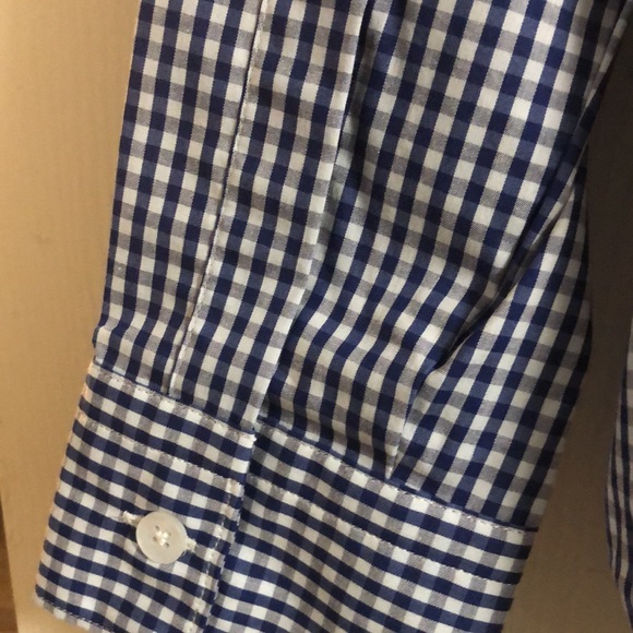 Ndstry Blue and White Striped Women Blouses - Picture 7 of 7